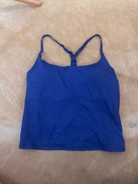 Outdoor Voices Cobalt Blue Racerback-  TechSweat Move Free Tank XL